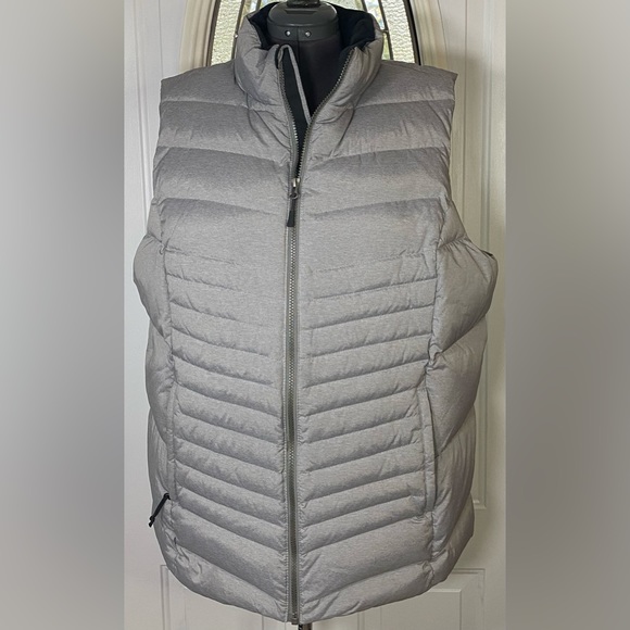 Cabela's Other - Cabelas Vest Mens 2XL 4Most Down Gray Puffer Outdoor Vest Jacket EUC